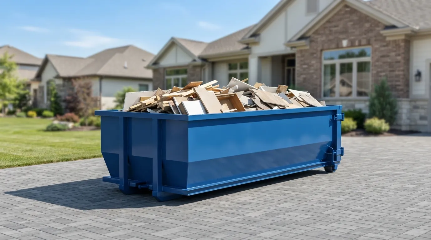 20 yard dumpster rental from our Davenport fleet