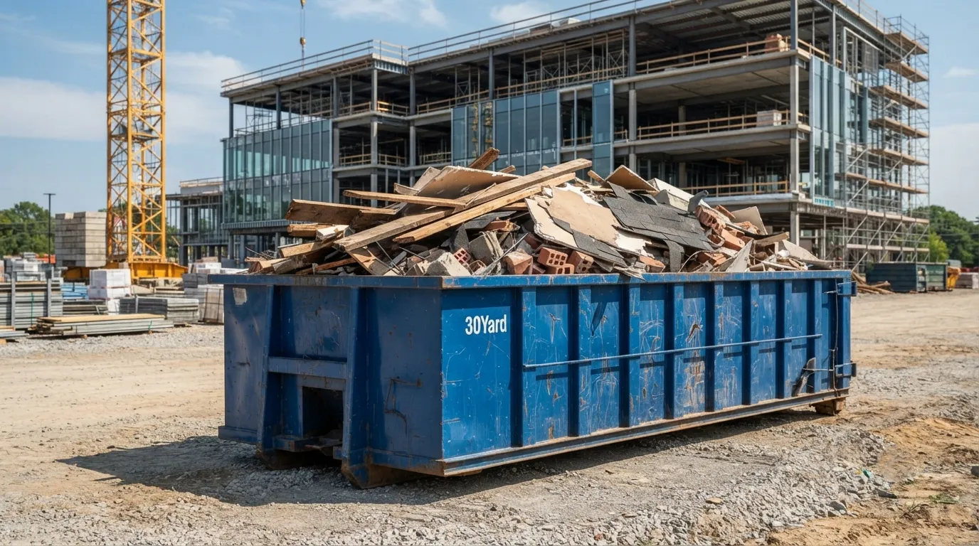30 yard dumpster rental from our Davenport fleet
